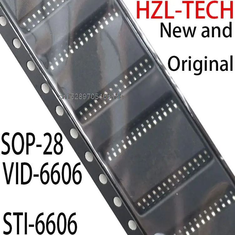 5 шт., новые и оригинальные SOP28 VID6606 SOP STI6606 6606 SOP-28 STI6606Z VID-6606