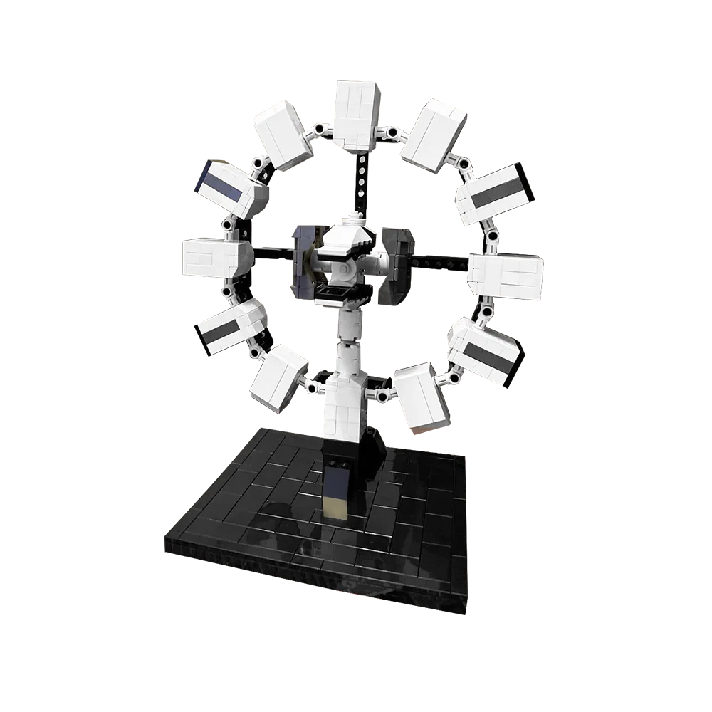 Фото Конструктор gobrick Moc выносливость из межзвездных моделей, наборы строительных блоков, сборные кирпичи «сделай сам», развивающие игрушки для ... №5