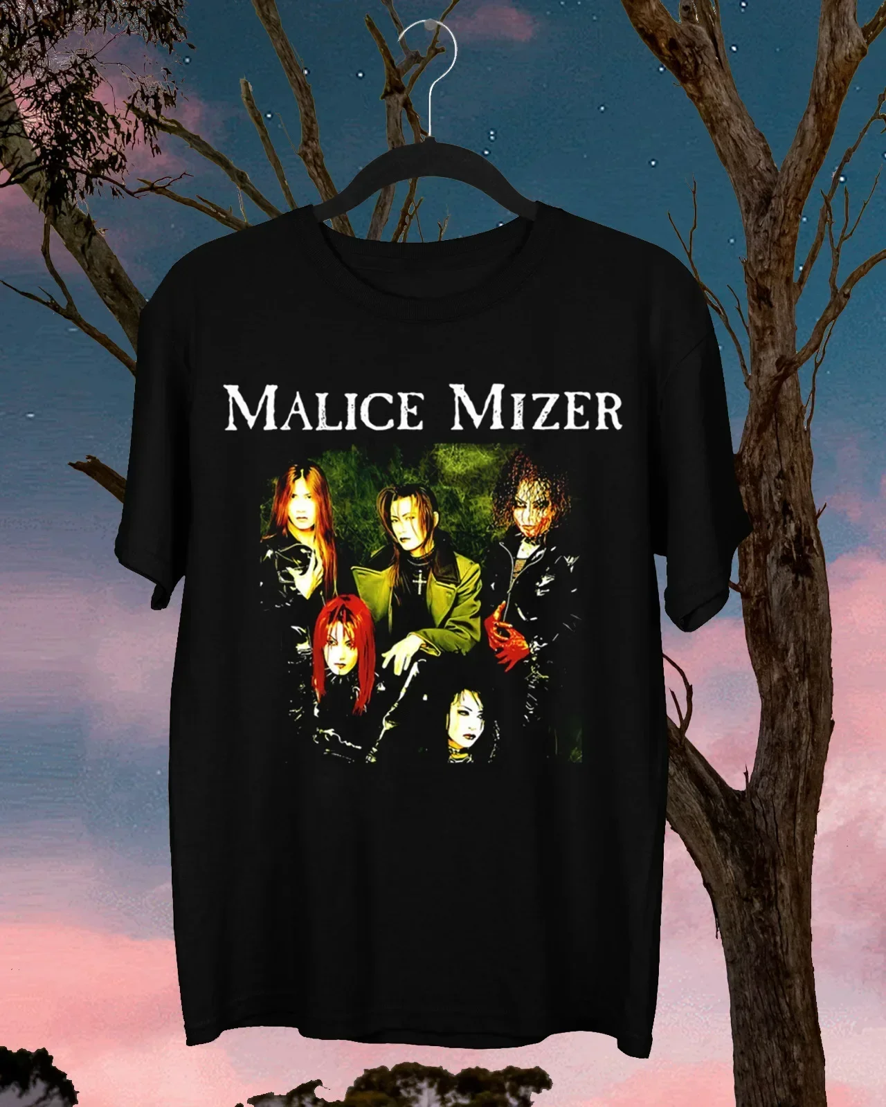 Популярная новинка Постер Malice Mizer черная хлопковая футболка унисекс все размеры