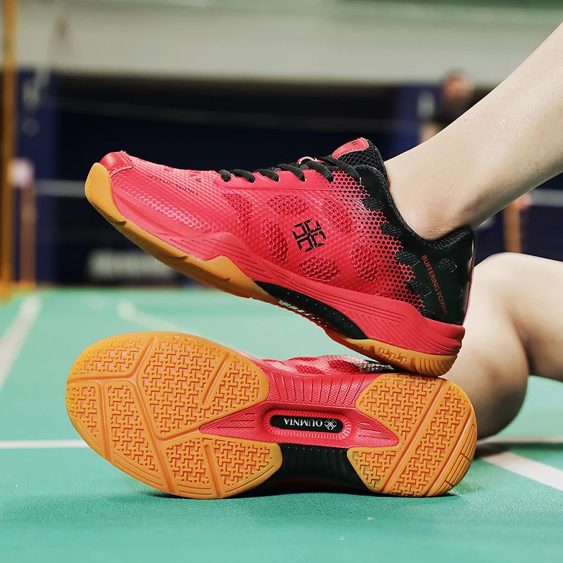 2023 Badminton Shoes Men's Tennis Shoes High-quality Anti-skid Training Professional Volleyball Shoes