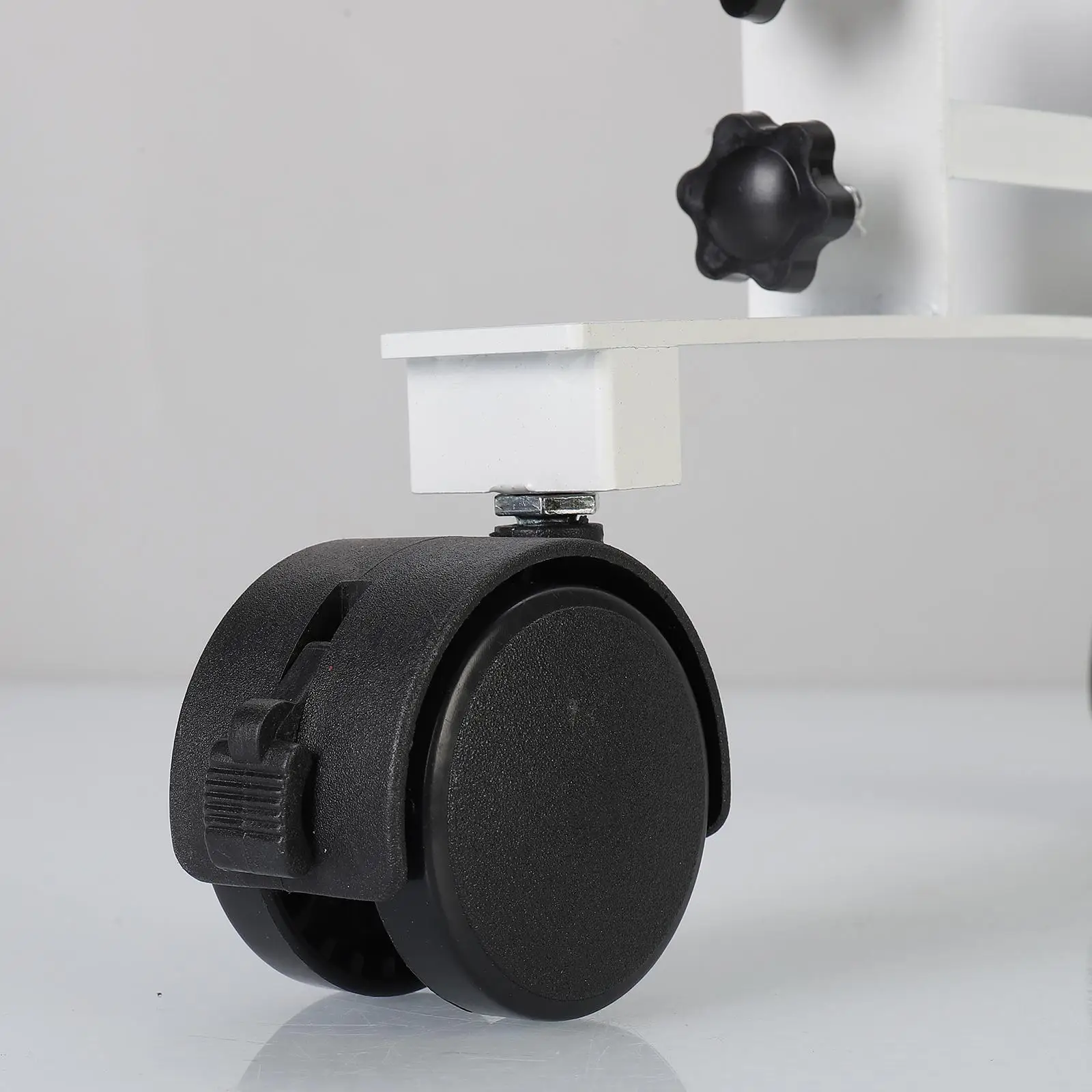 

2 шт. настенный нагреватель с блокируемым тормозом вращающиеся на 360 ° ролики с ключом