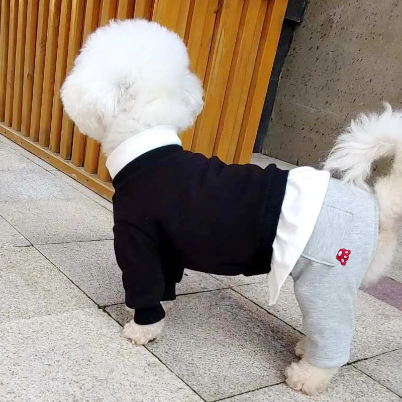 

Winter Dog Clothing Hoodies Jumpsuit West Highland White Terrier Bichon Poodle Pomeranian Schnauzer Pet Clothing Warm Dog Coat