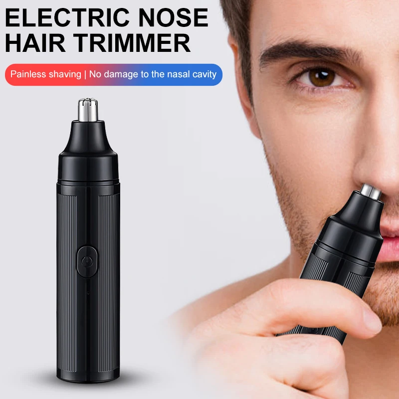 Портативный Мини-электрический Триммер Для Носа И Ушей Перезаряжаемый Через USB