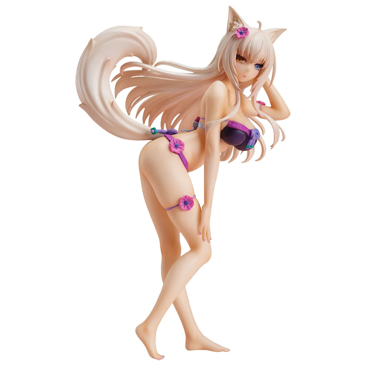 

Nekopara Kokosnoot Swimsuit Ver. Japan Anime Game Perimeter Figuur Pvc Model Toy Desktop Cartoon Decoratie Collectible Toys