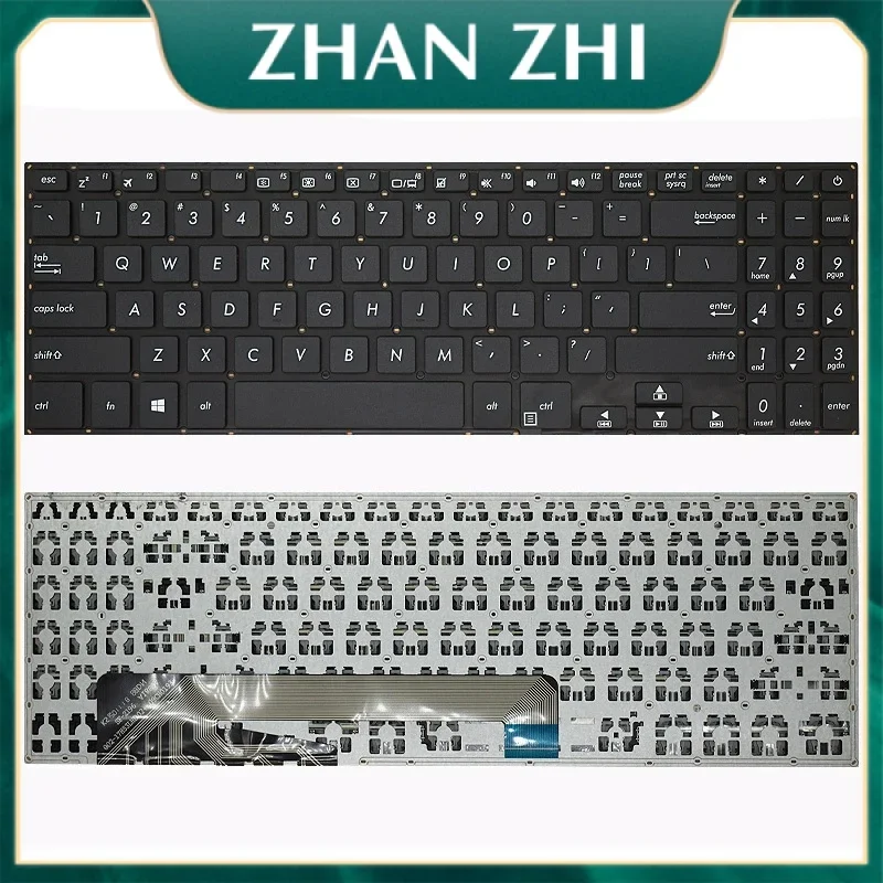 Новая оригинальная сменная клавиатура для ноутбука совместимая с Asus yx560ud k560u r560l
