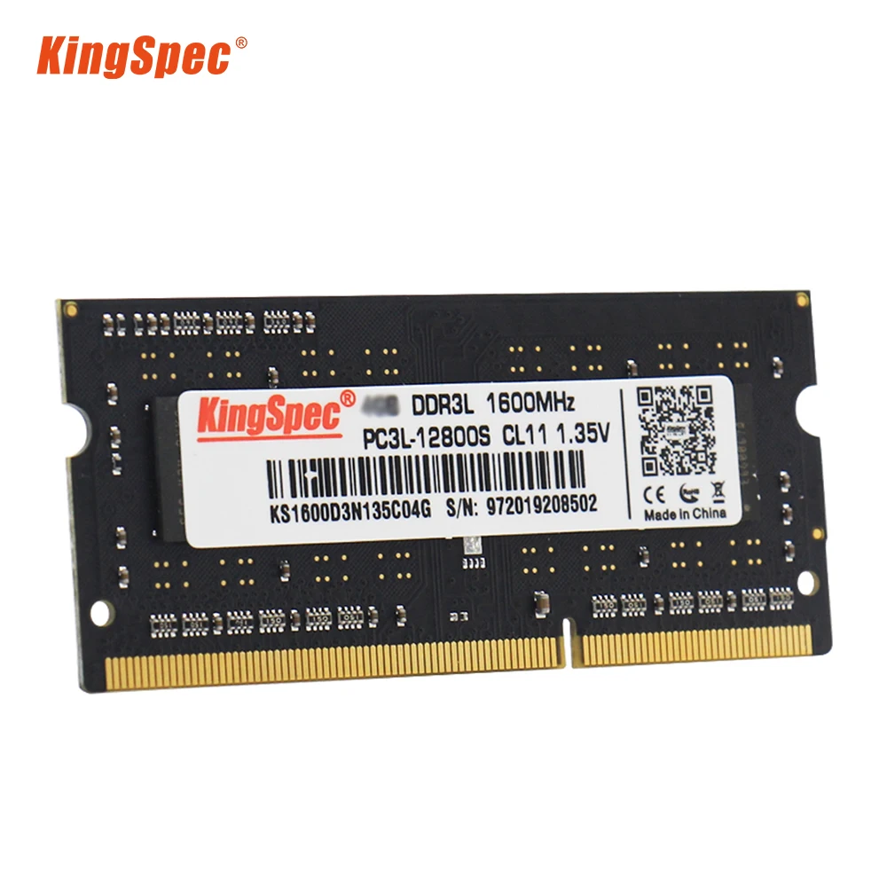 

ОЗУ KingSpec ddr3 для ноутбука meomry ddr3, 4 ГБ, 8 ГБ, 1600 МГц, 4 ГБ, 8 Гб