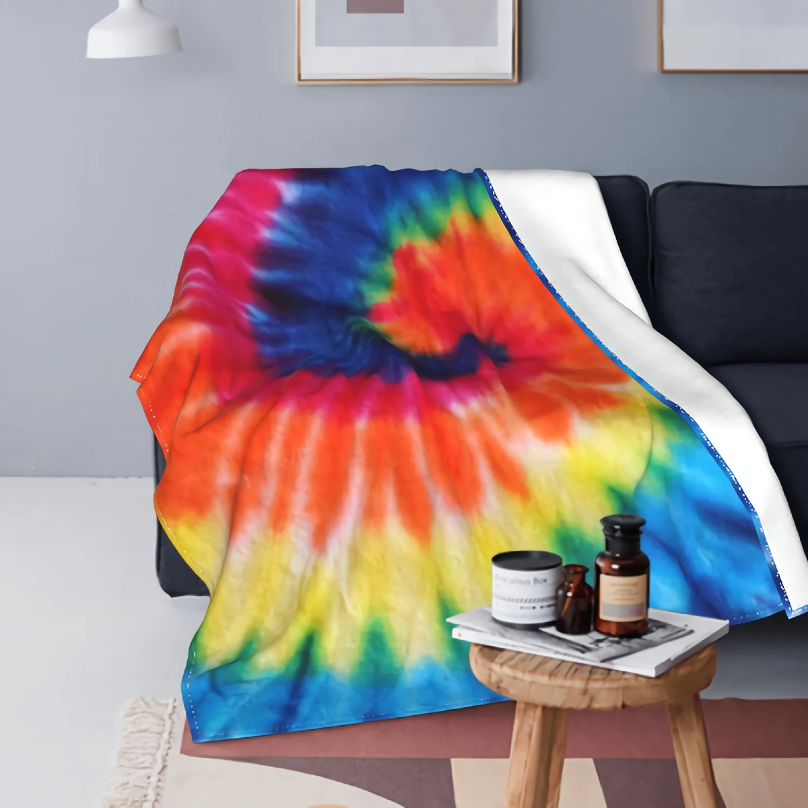 

Fleece Blanket for Bed or Couch,Super Soft Microfiber Fuzzy Blanket