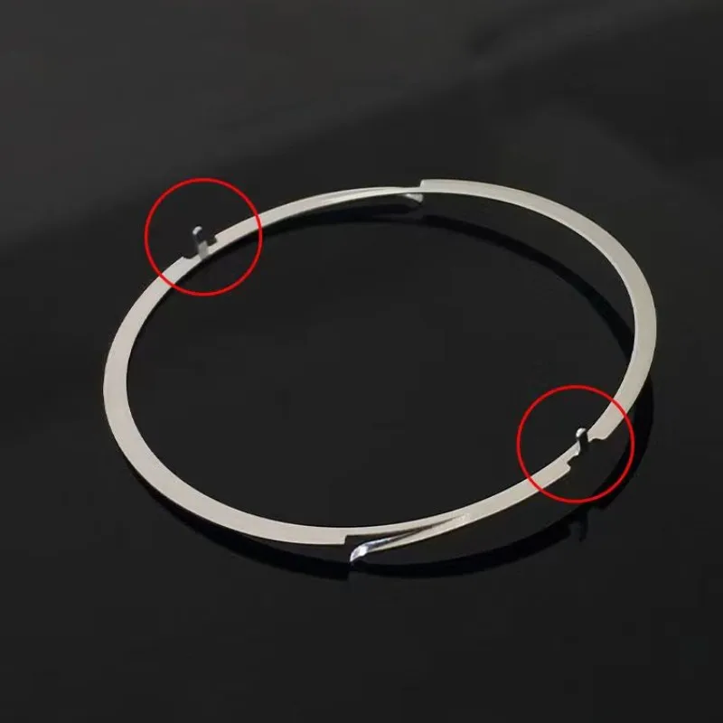 Mod Stainless Steel SKX007 Dive Watch Case 120 Bezel Click Spring Ring Fit for SKX007 SKX009 SKX New 5 Series Watch