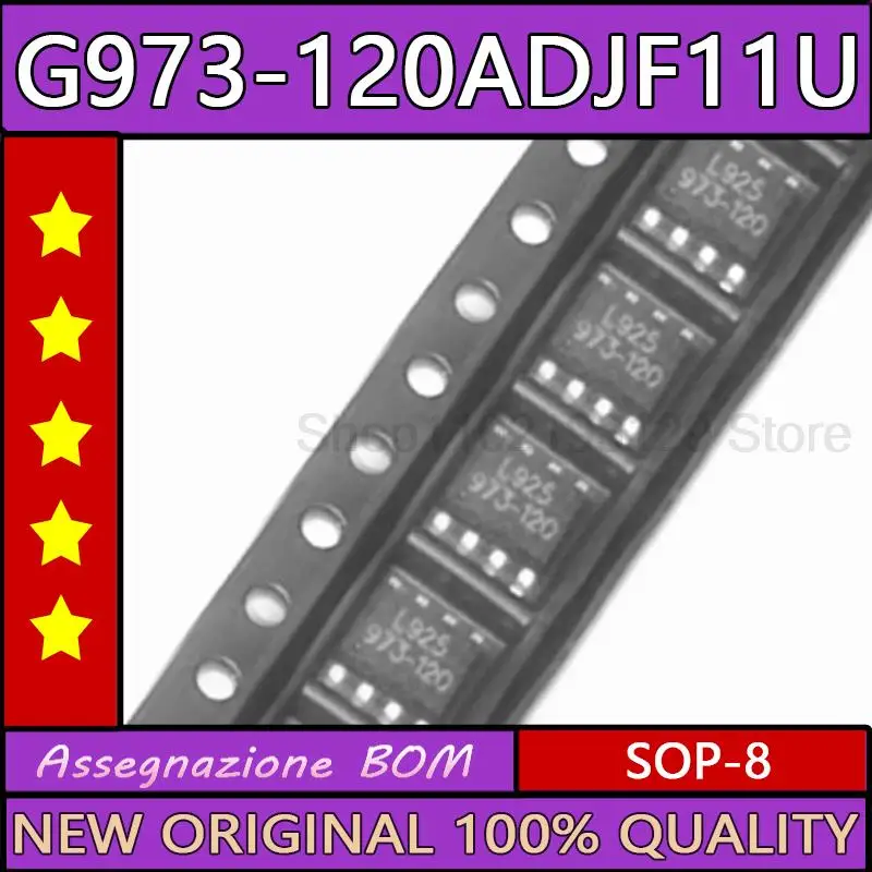 

10PCS G973-120 973-120 G973-120ADJF11U sop-8 New оригинальная микросхема