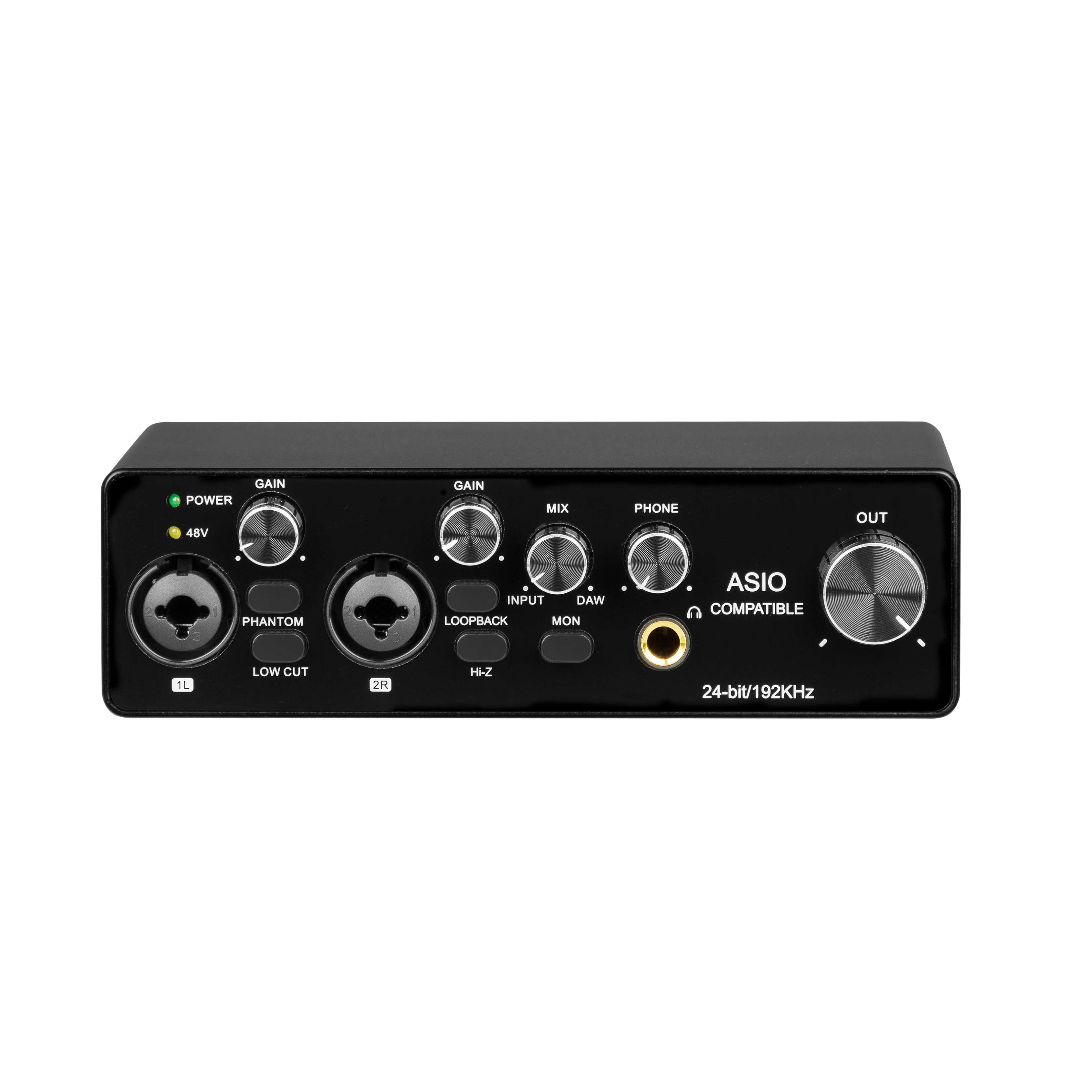 Фото Звуковая карта RX2 Professional ASIO, 2-канальный USB-аудиоинтерфейс для живой записи №2