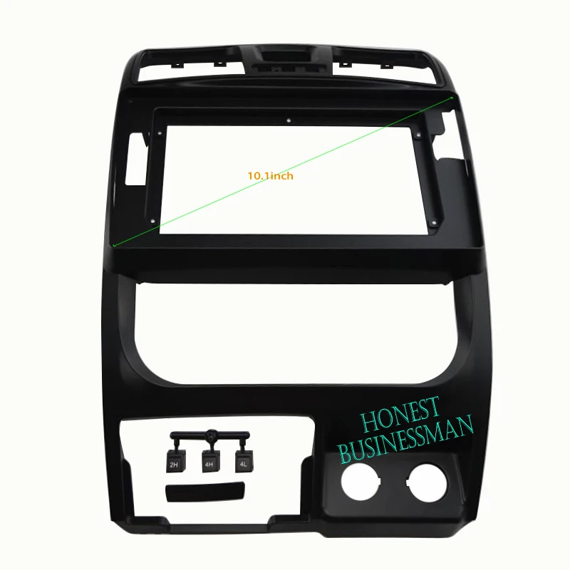 10.1 Inch Audio Frame Radio Fascia panel is suitable forGREAT WALL WINGLE 5 Install Facia Console Bezel Adapter Plate Trim Cover
