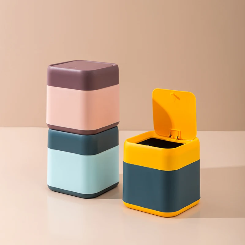 

Настольная мусорная корзина, ведро, мусорные баки, инструменты для уборки, мусорное ведро, мусорные баки, Кухонное мусорное ведро, корзина д...