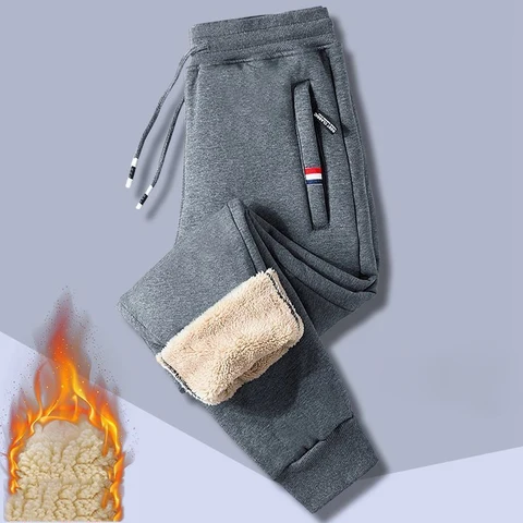 Autumn Winter Women Joggers Sportswear Warm Thicken Pants Casual Loose Fleece Comfortable Trousers Woman Solid Color Harem Pants