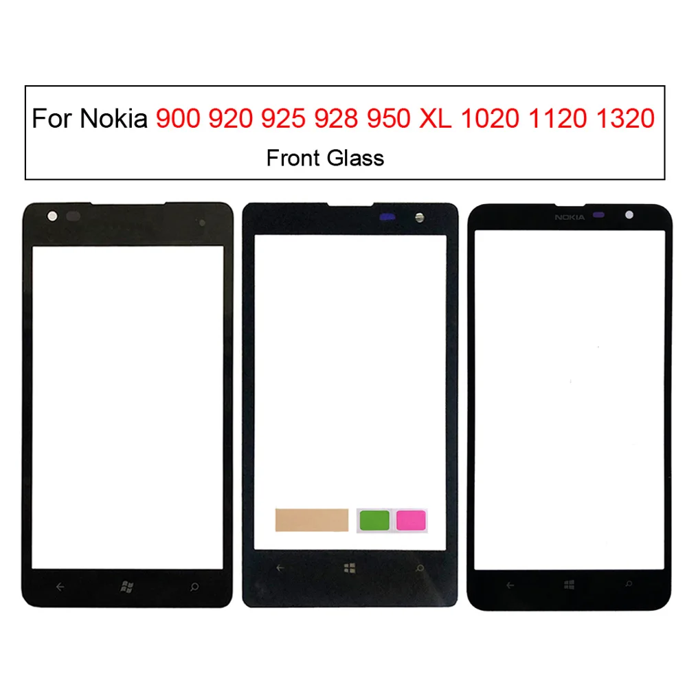 

For Nokia Lumia 1120 1020 1320 950 XL 928 925 920 900 Touch Screen Panel Outer Glass Touch Panel Replacement Parts