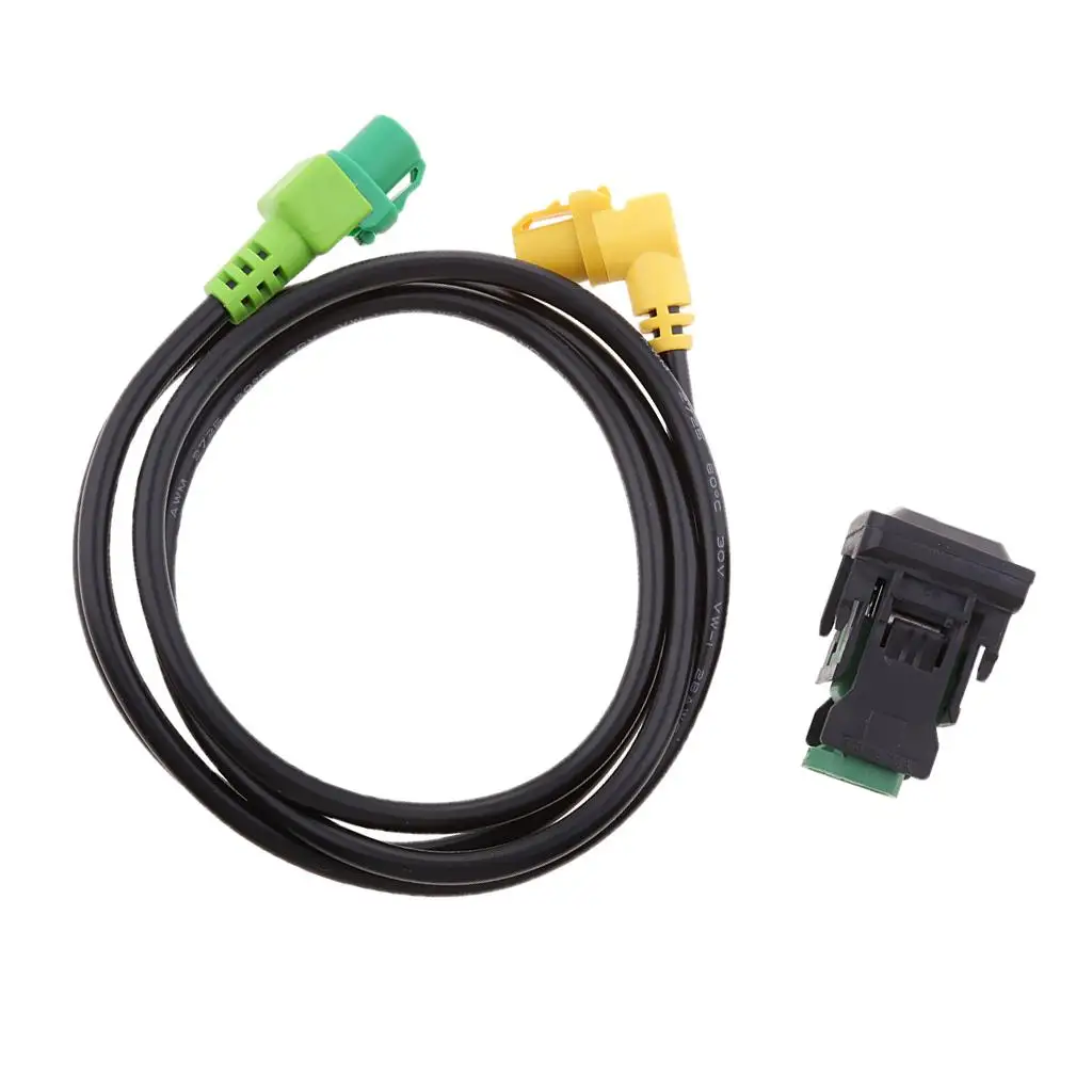 

Автомобильный USB AUX кабель переключателя для/GLI MK5 Golf/GTI/R MK5 MK6