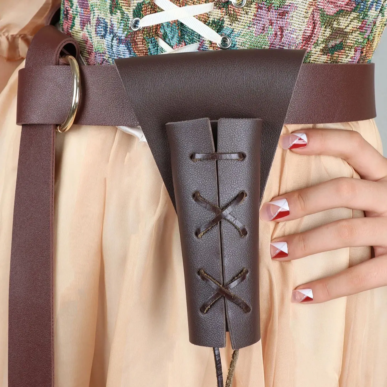 Набор из 2 предметов ремень искусственной кожи для Хэллоуина Средневековья