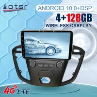 9 128gb car android 10 0 for for ford transit custom 2016 2020 multimedia stereo 4g player gps navigation 2 din radio head unit