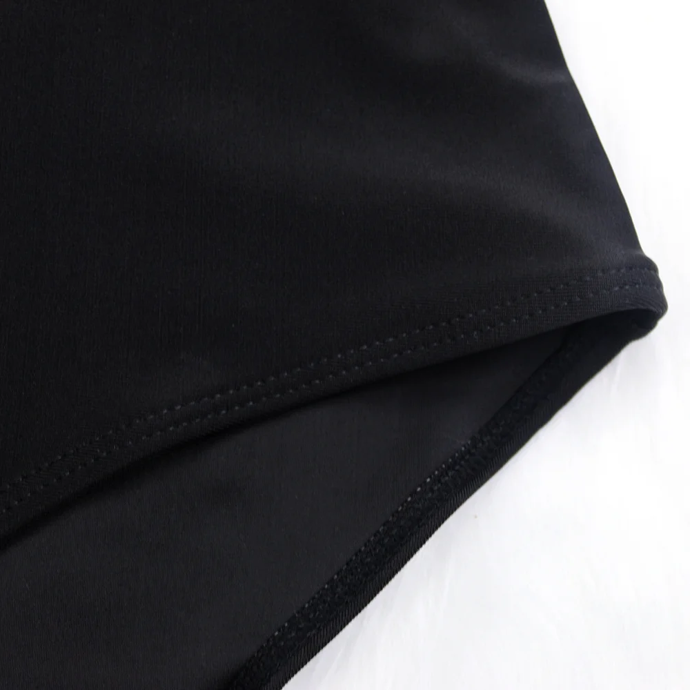 2021 черный купальник женский слитный сексуальный европейский классический