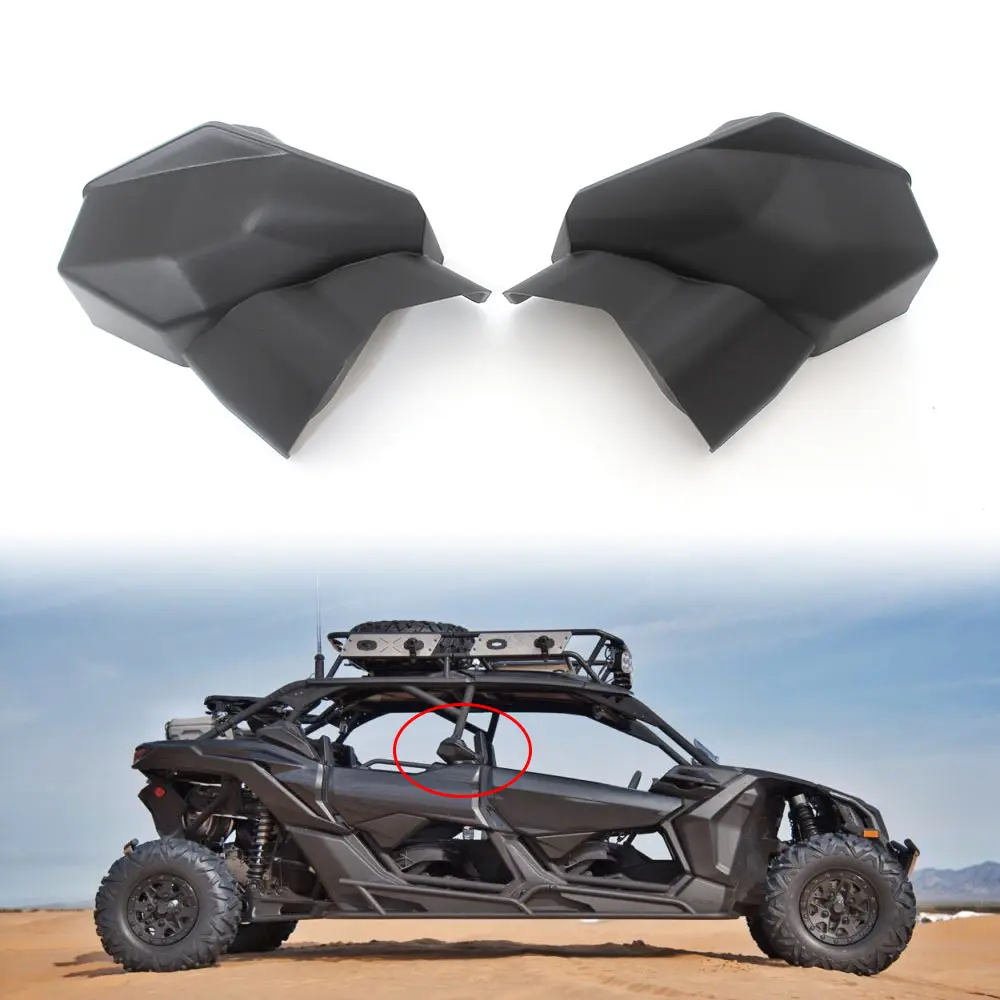 

Черная левая и правая Центральная Крышка корпуса UTV, аксессуары из АБС-пластика, подходят для 2018 Can-Am Maverick X3 MAX Turbo R Smart Lok 2017