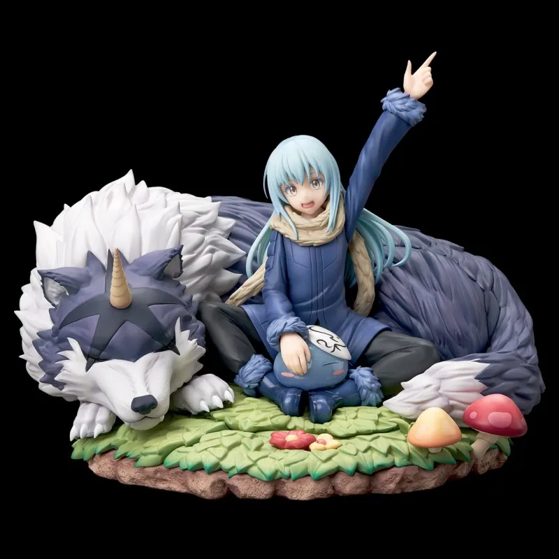 

Anime That Time I Got Reincarnated As A Slime Rimuru Figure Tempest Ranga Model Dolls Figurines 24cm Pvc Action Figure Gift