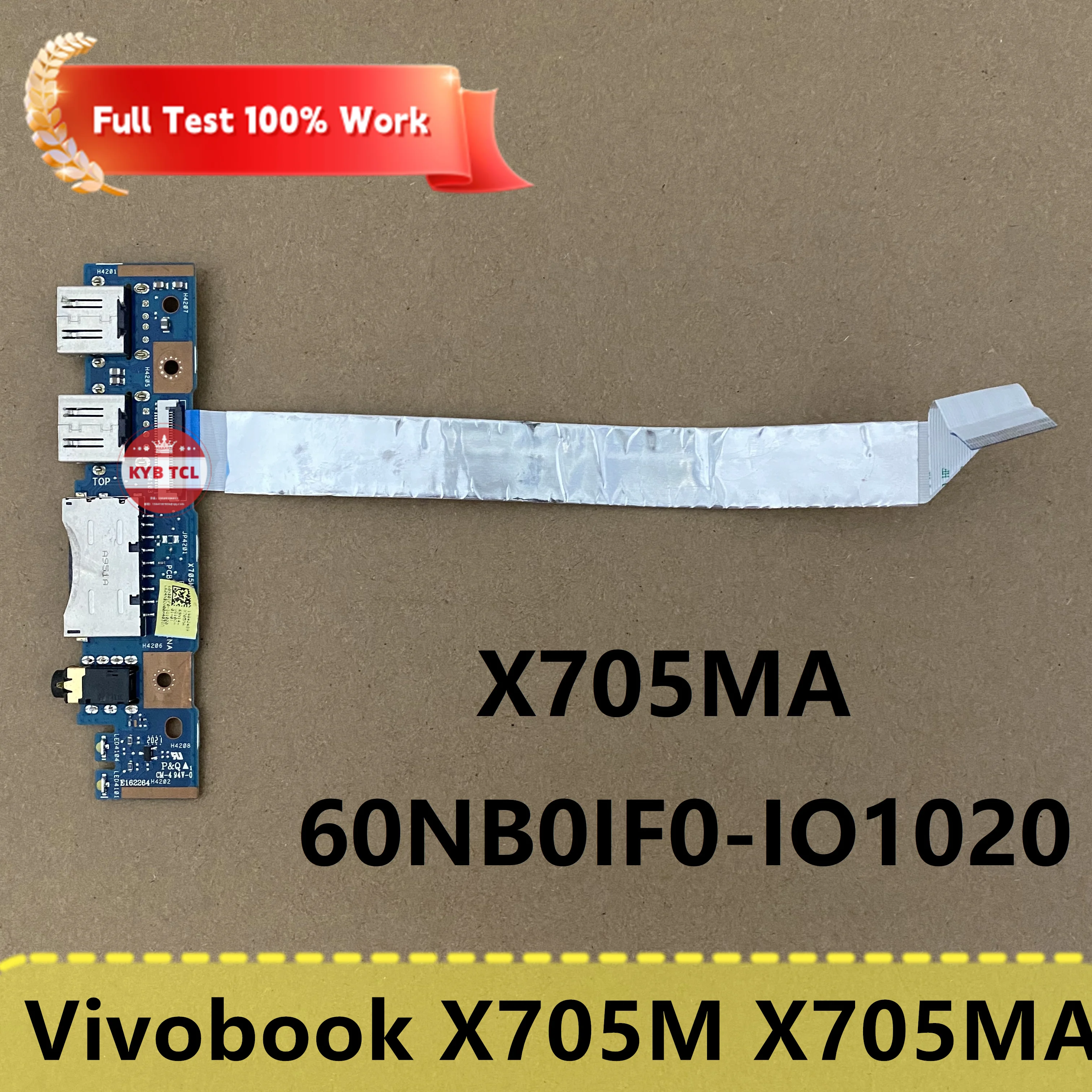 USB-порт аудиокарты плата чтения дочер ввода-вывода или кабель для ноутбука Asus