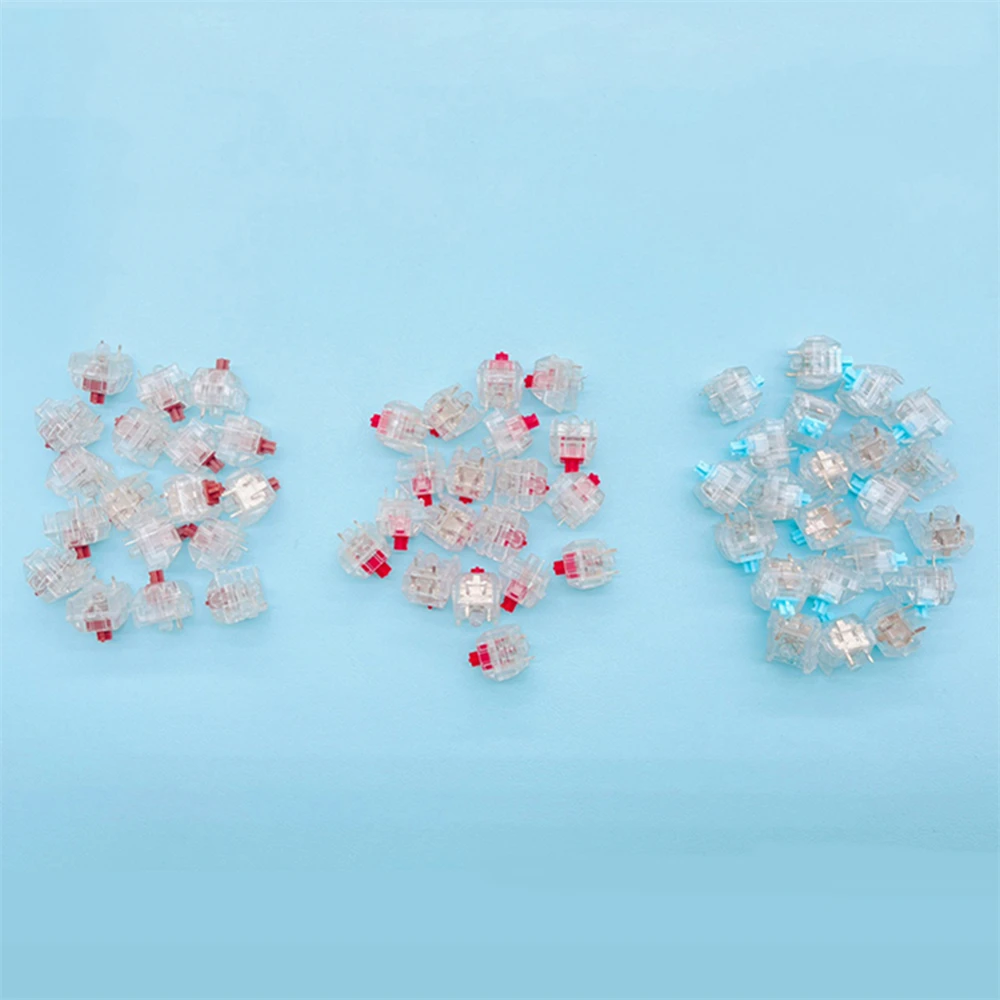 

10 PCS Three Color Optional Mechanical Keyboard Shaft Body Shaft Accessories Replacement for Asus ROG NX