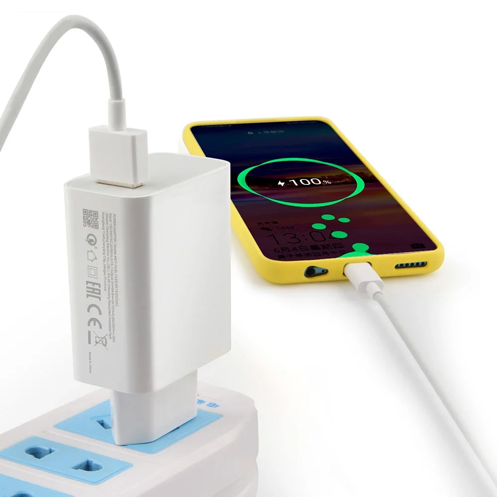 Quick Charger 27W QC 4.0 Turbo Charger Type-C For Xiaomi Mi 9 SE Mi9 Mi10 Pro Redmi Note 8 K20 K30 Pro MIX 3 Mi Pad4