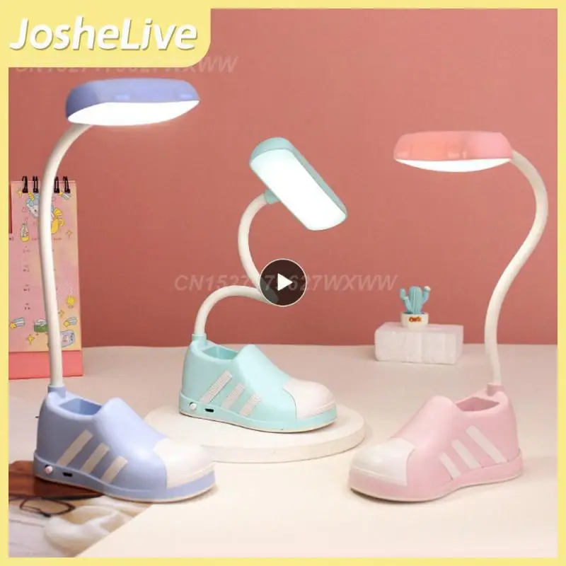

Desktop Shoes Table Lamp Convenient Fall-proof Cartoon Mini Night Light Abs+pc Hose Three Color Selection Table Lamp Mini