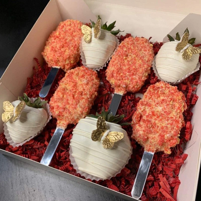 

10 шт., акриловые палочки для мороженого