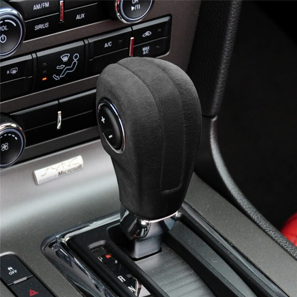 

Подходит для Ford Mustang 2009-2013 замшевая искусственная Декоративная Обшивка внутренние автомобильные аксессуары