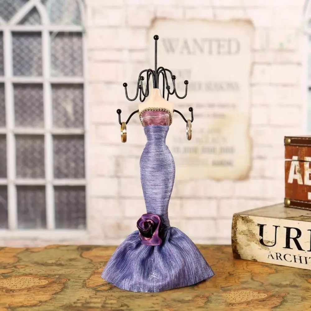 

Органайзер Стойка Ожерелье Манекен Стенд Кольцо Роскошные Серьги Стенд Держатель Дисплей Элегантный Цветок