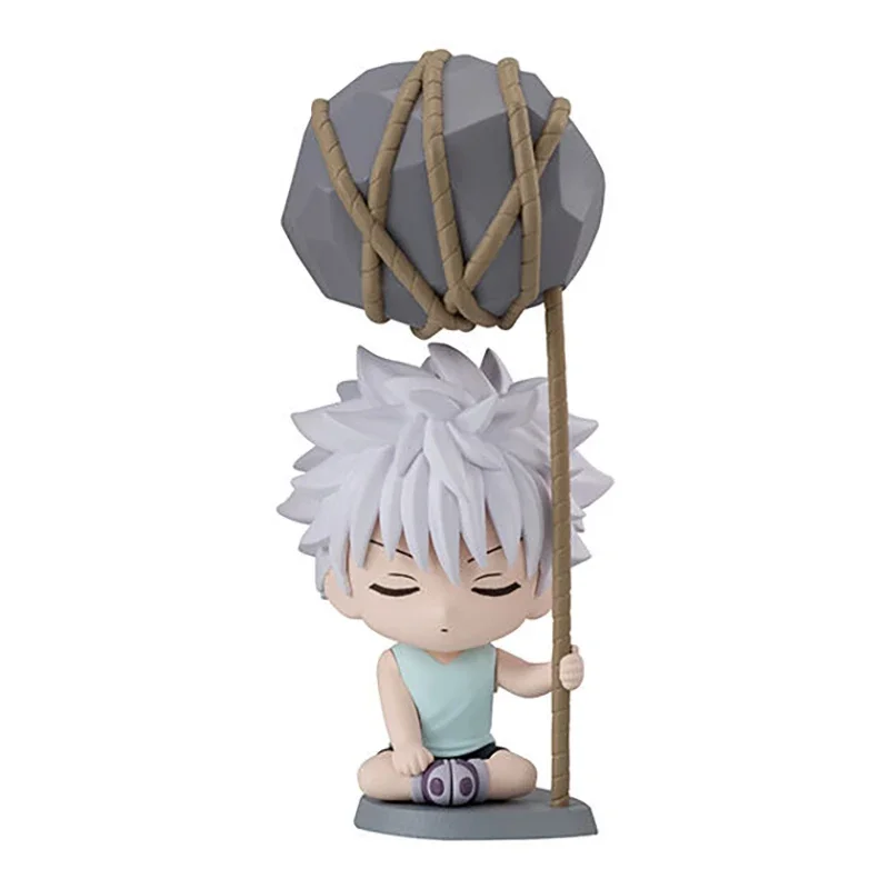 Фото HUNTER X HUNTER Gashapon Toys Gon Freecss Killua Zoldyck Biscuit Krueger Hisoka Прекрасная фигурка Модель Украшения Игрушки №4