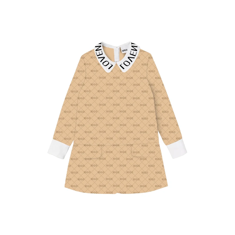 

Летнее платье NIGO для девушек, с рисунком, из хлопка # nigo32794