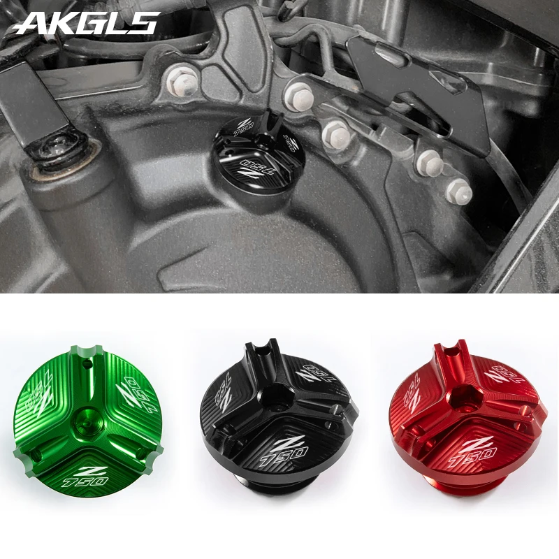 

For Kawasaki Z750 Z 750 Z750S 2004-2007 2008 2009 2010 2011 2012 Motorcycle Engine Oil Filler Cap Protection Parts M3.0*1.5