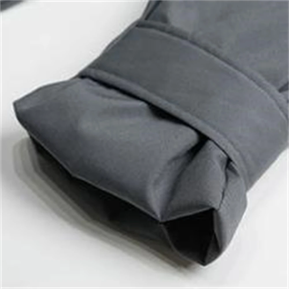 Длинное пуховое пальто с шерстяной подкладкой для женщин парки капюшоном