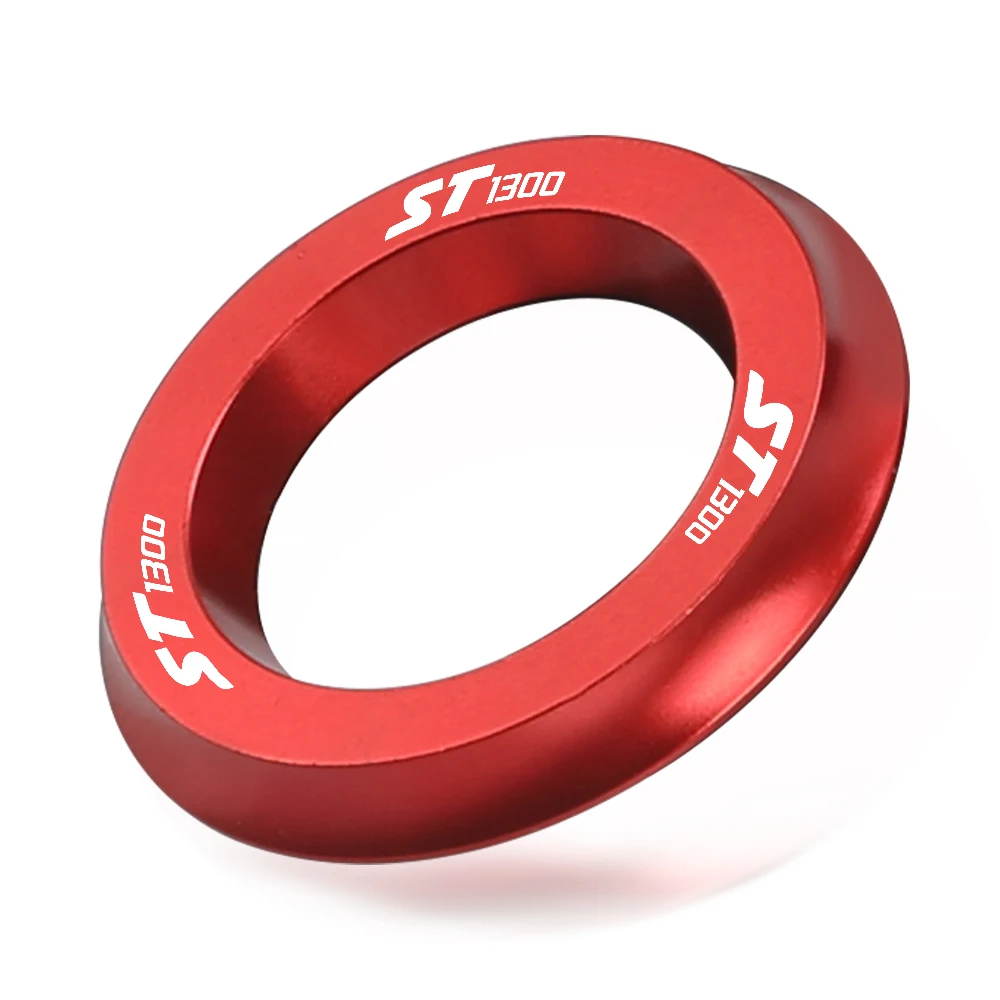 

FOR HONDA ST1300 2008-2012 2009 2010 2011 Motorcycle Lgnition Cover Throttle cover decorative Ring Key Hole ring CNC Aluminum
