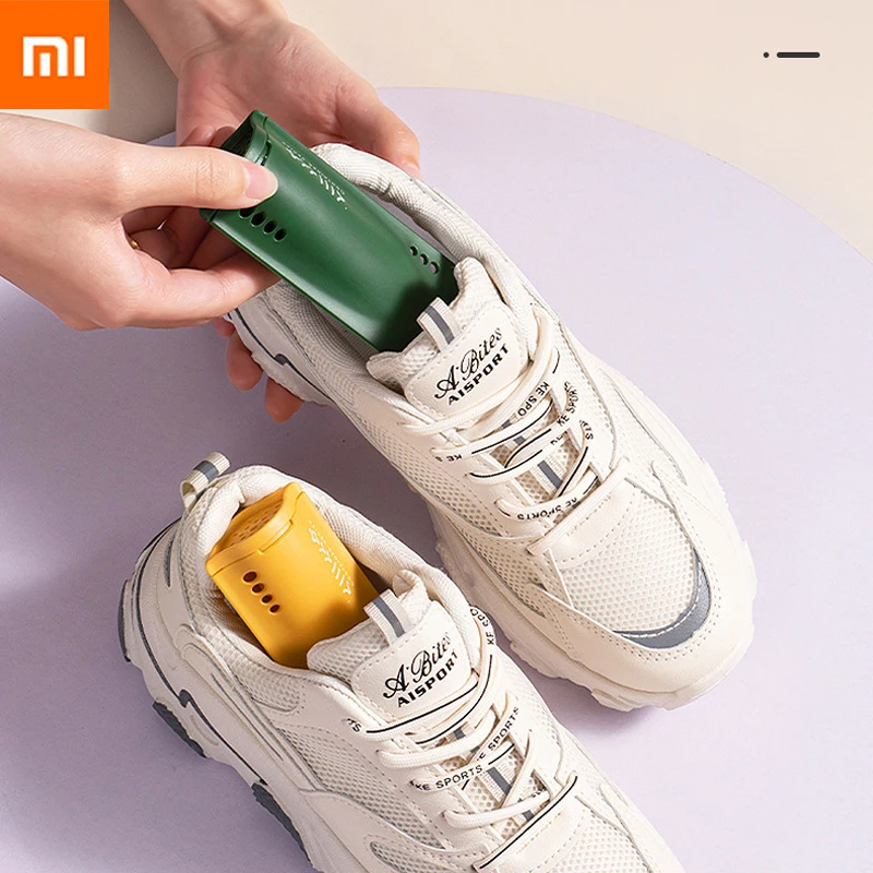 

Дезодорант Xiaomi Mijia для обуви, сухой дезодорирующий очищающий воздух переключатель для обуви, 3 вкуса, 1 шт.