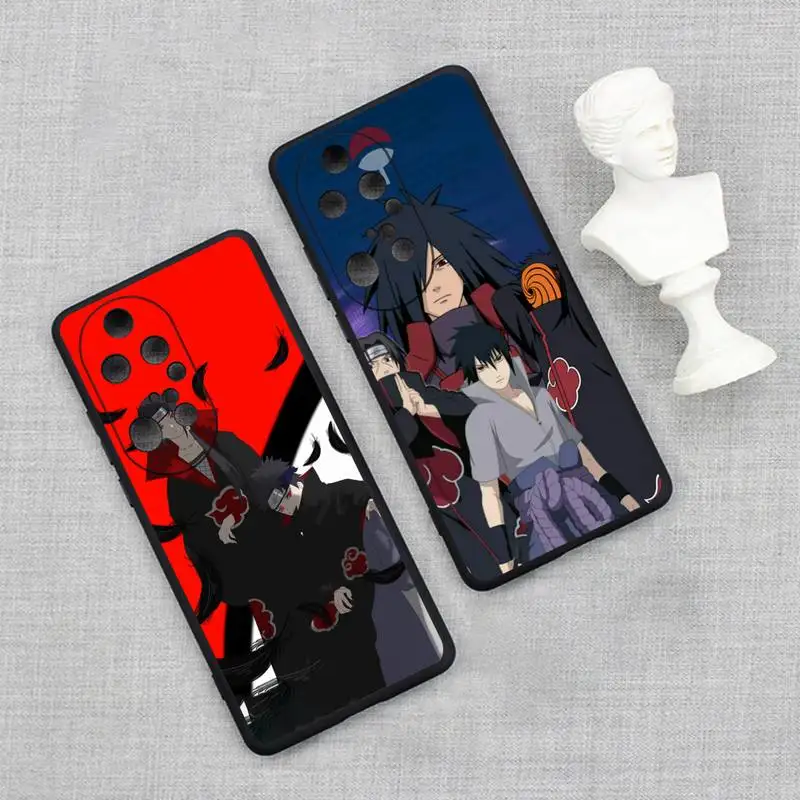 

Popular NARUTO Uchiha Itachi Uchiha Sasuke Phone Case For Huawei P20 P30 P40 P50 Lite E P Mate 50 40 30 20 Pro Soft Cover