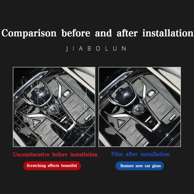 Защитная пленка против царапин из ТПУ для автомобильного GPS-навигатора двери