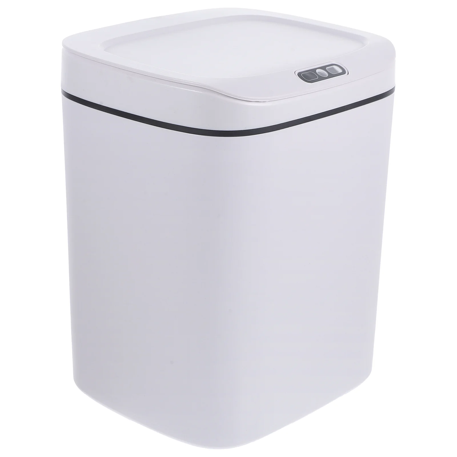 

Bathroom Trash Can with Lid Automatic Garbage Can Motion Sensor Rubbish Can for Bedroom