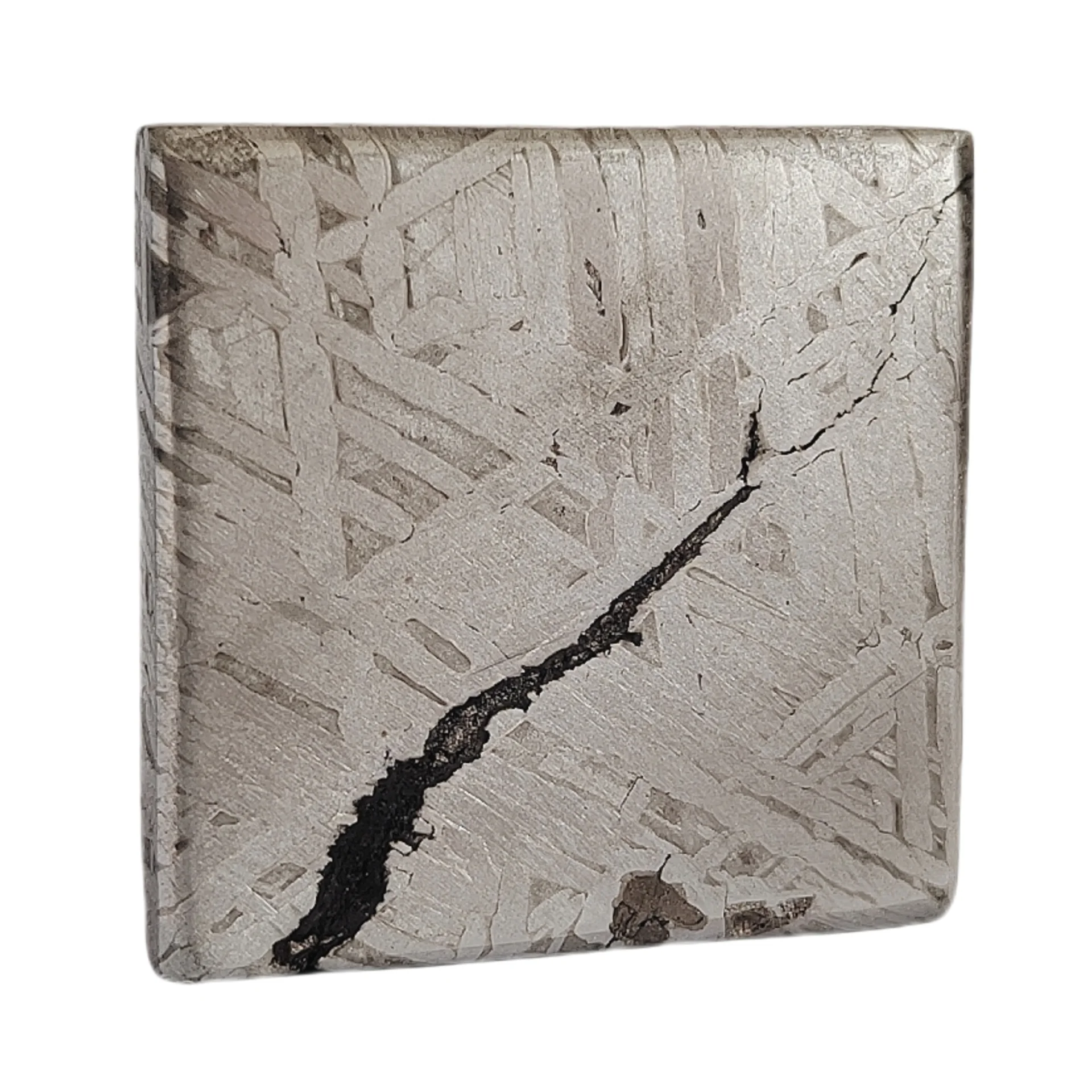 34 г ломтика метеорита Muonionalusta Образец натурального железного Коллекция ломтиков