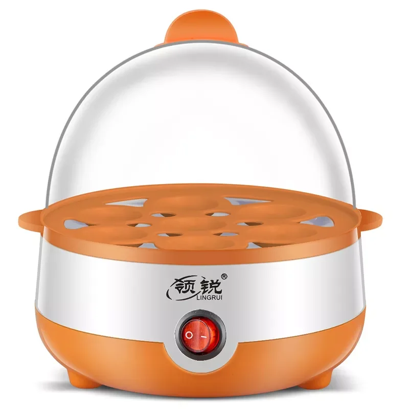 

Однослойная электрическая яйцеварка ZK30 с быстрым нагревом, емкость 7 яиц, бойлер, портативный кухонный инструмент для завтрака, инструменты...