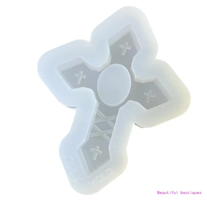 Универсальная и гибкая силиконовая форма-шейкер с узором ремешка в виде крестов