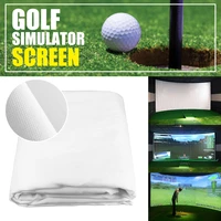 300cmx200cm golf ball simulator display screen indoor training impact projection screen white cloth for golf exercise target