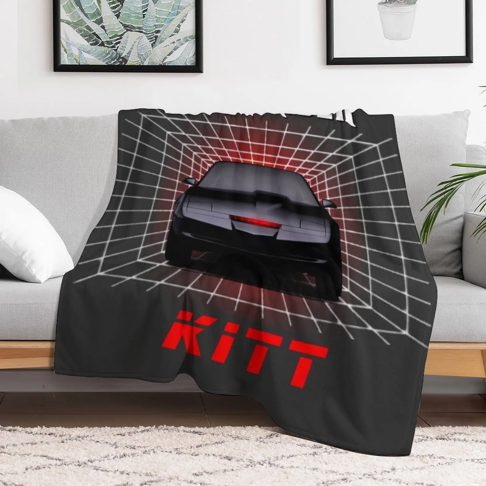Одеяло K2000 Knight Rider Фланелевые одеяла на заказ