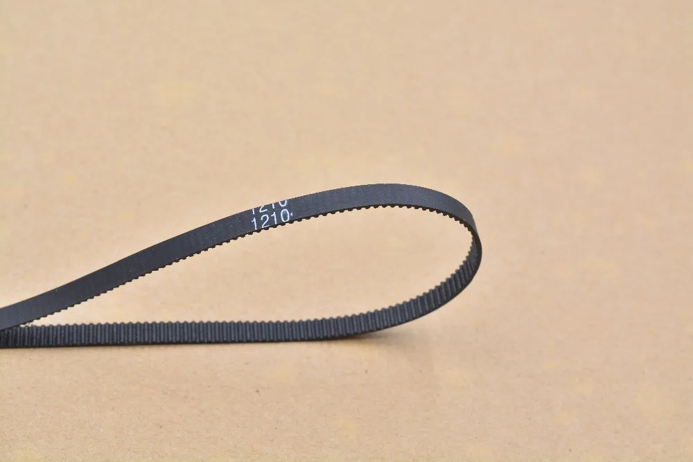 

Резиновые зубья для ремня 3D-принтера 2GT, ширина 605 мм, ширина 6 мм, 1210-2 гт-6, 1 шт.