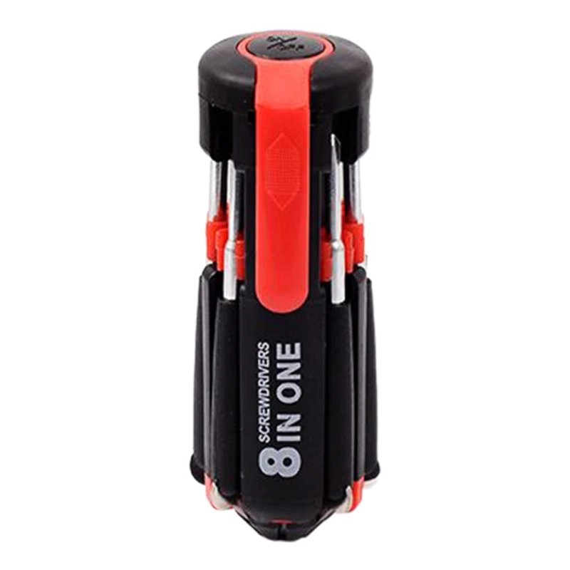 

Lightweight Folding Screwdriver Bits with LED Light Slotted Phillips Screwdriver