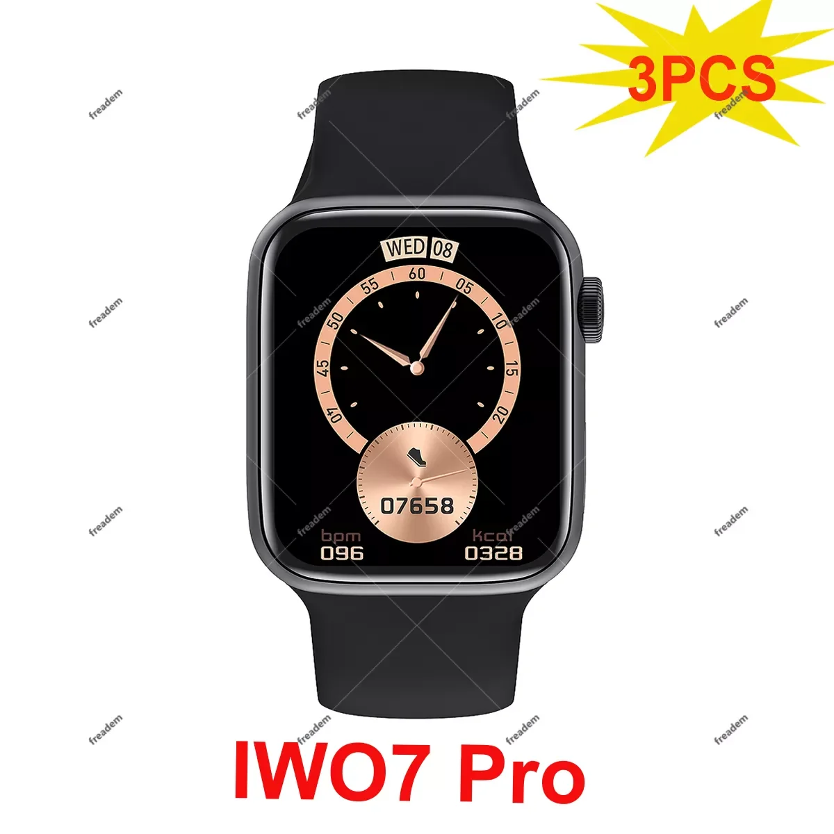 

3PCS IWO7 Pro Smart Watch