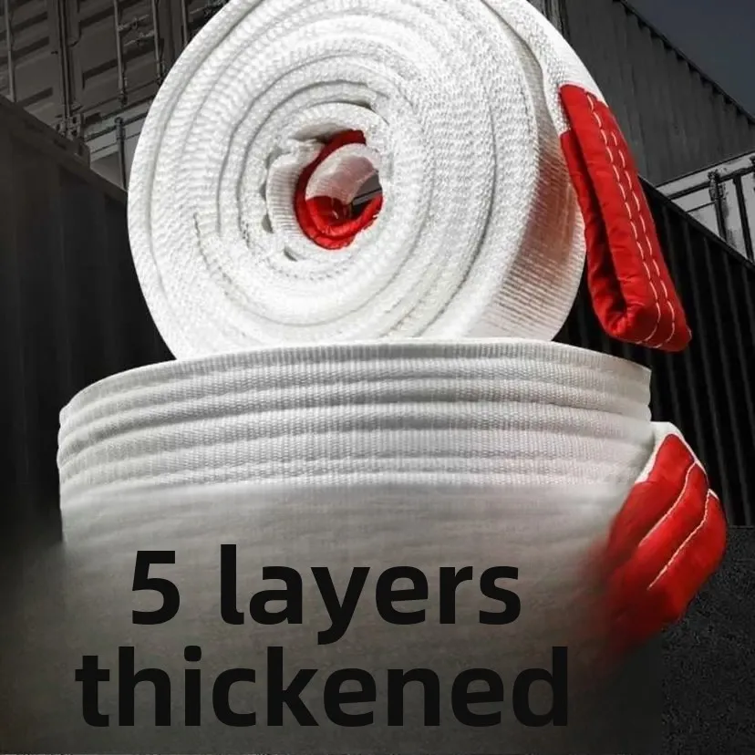 Прочный двойной крючок автомобильный буксирный трос 5 метров 10 тонн тяговый