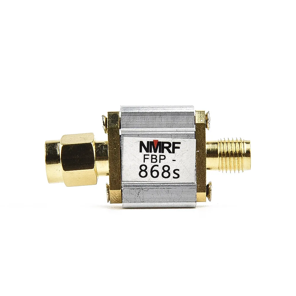 Tanie 868MHz 4MHz Pasmo Piły Filtr Pasmowy Sma Do Rpsma Dla LoRa LoRaWAN Hel 866 ~ 870MHz Optymalizacja Wydajności Odbiornika